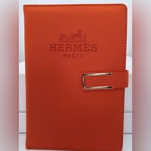 Hermes Notebook Set GWP - Lined Notebook with Embossed Logo Pen